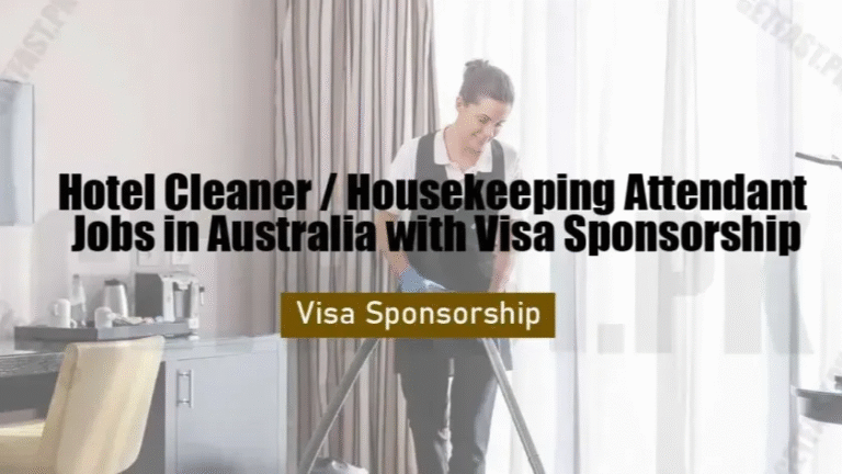 Housekeeping Job in Australia