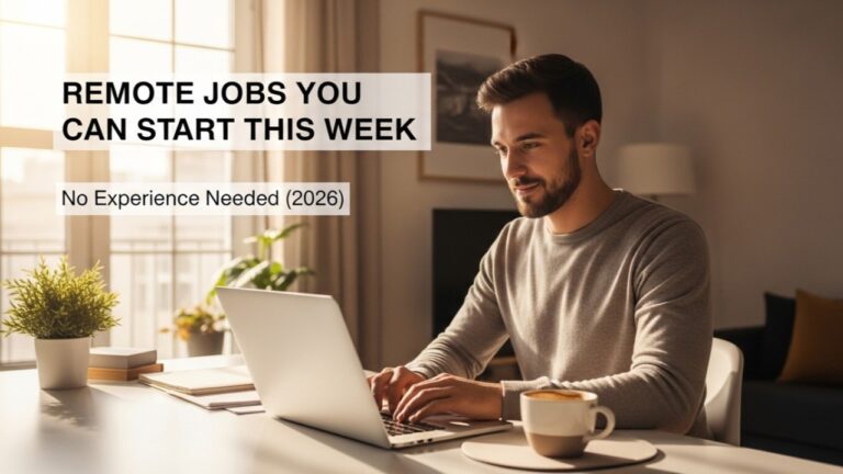 Remote Jobs You Can Do Using Your Smartphone in 2026